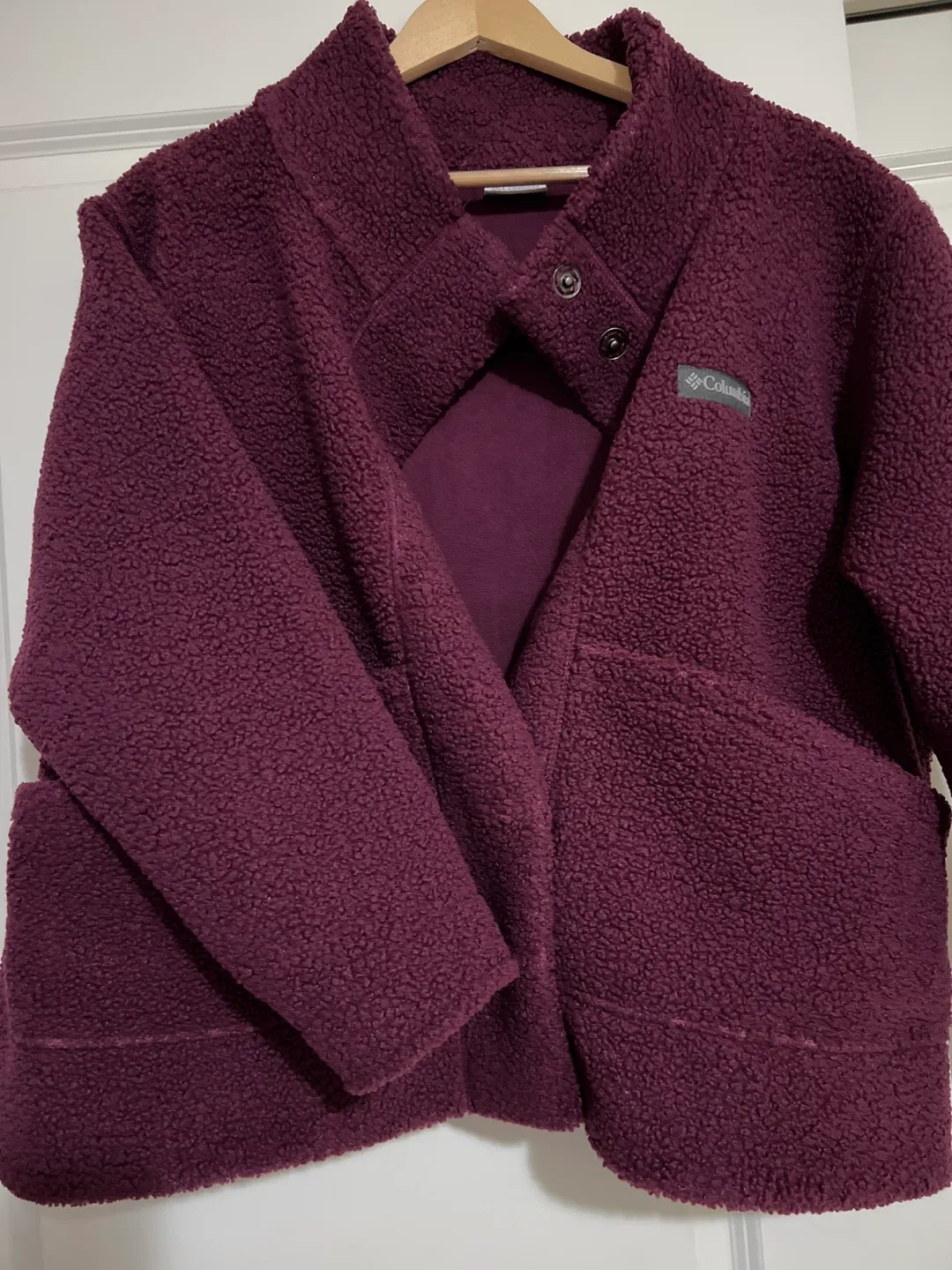 Columbia Fleece Jacket - Burgundy - Size XXL image indicator(2)