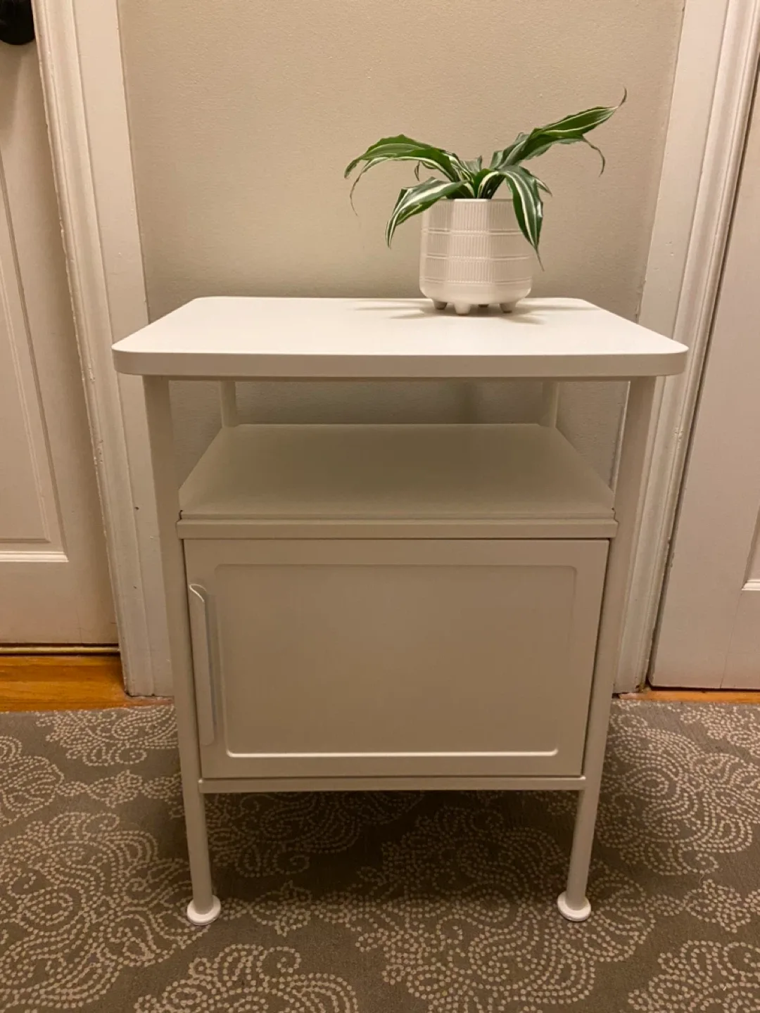 New GRÅFJÄLLET Nightstand, white image indicator(4)