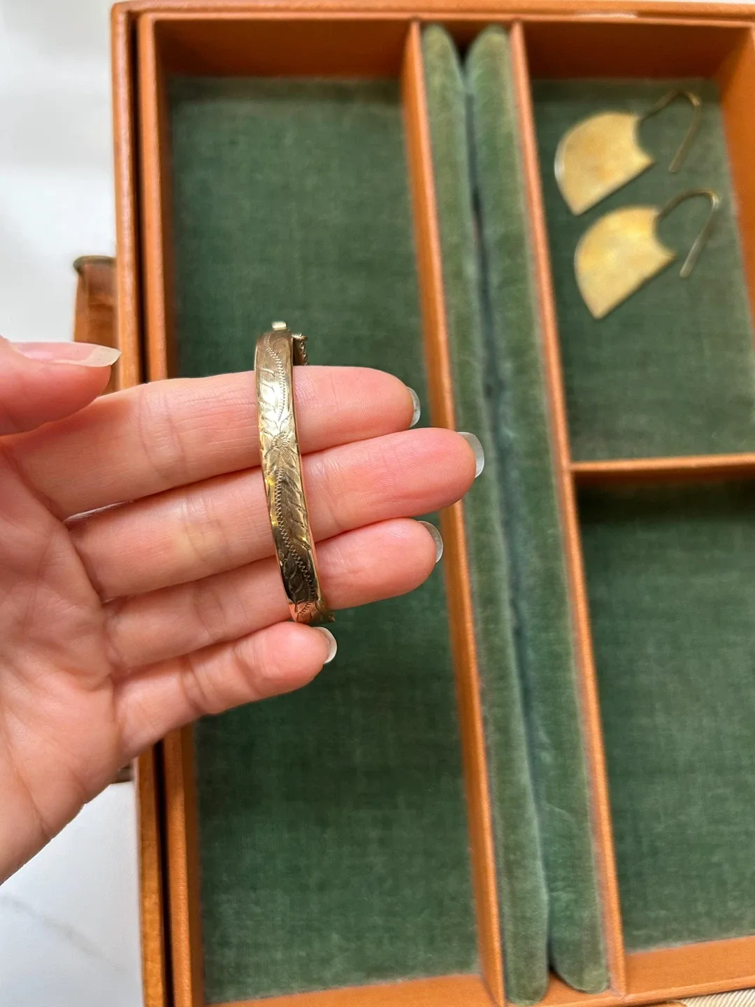 Vintage Gold Filled Filigree Childs Bracelet