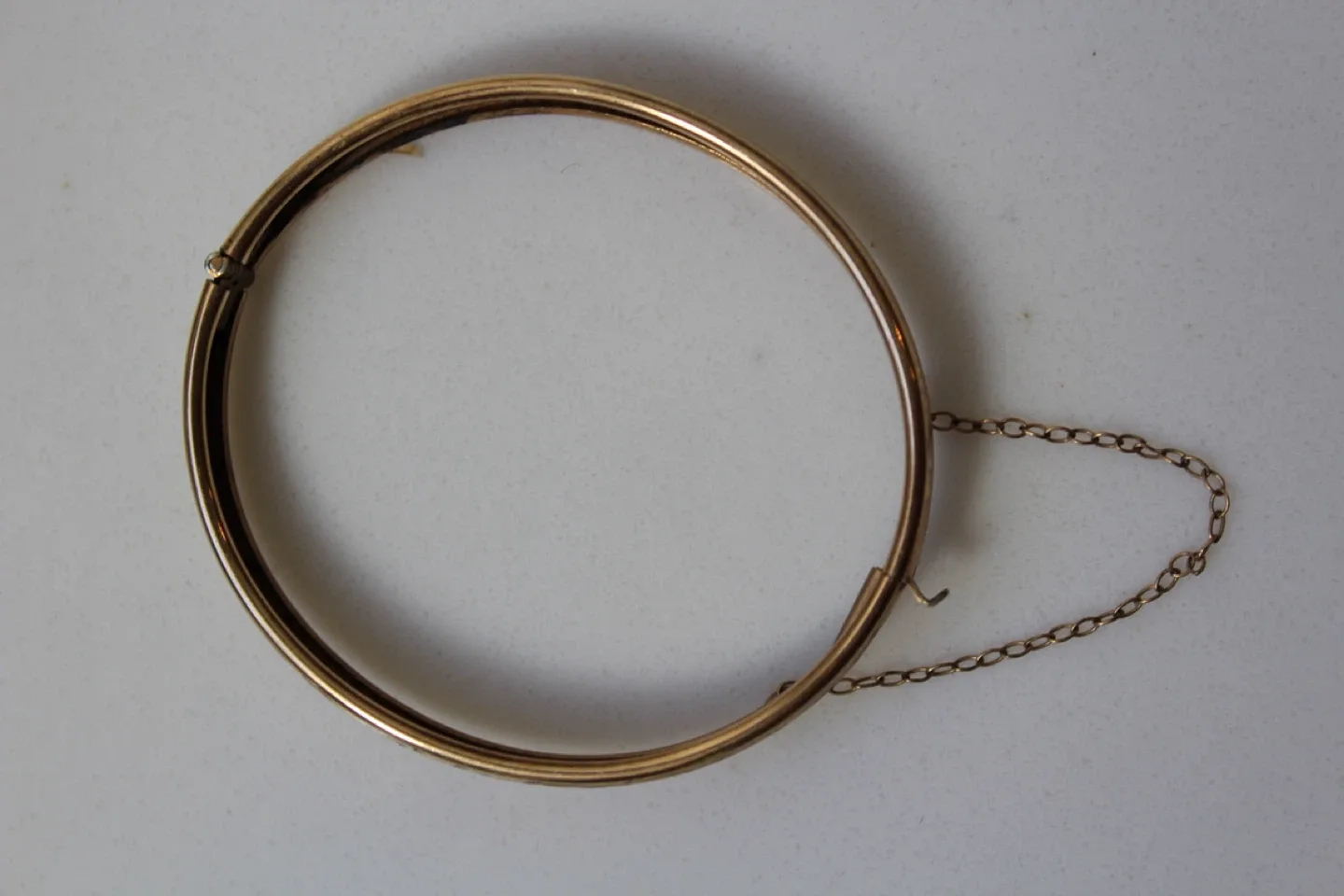 Vintage Gold Filled Filigree Childs Bracelet image indicator(8)