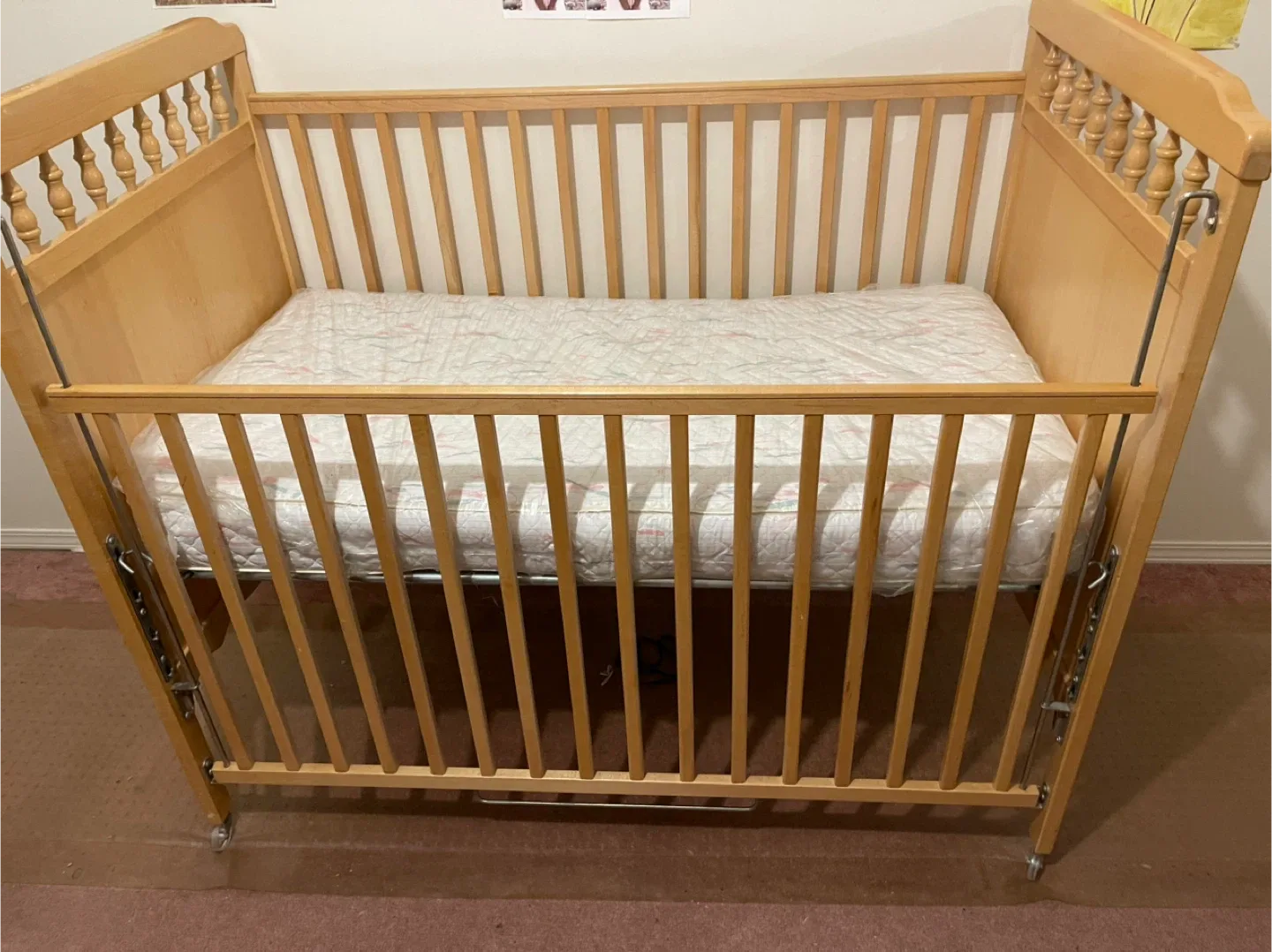 Wooden Baby Crib