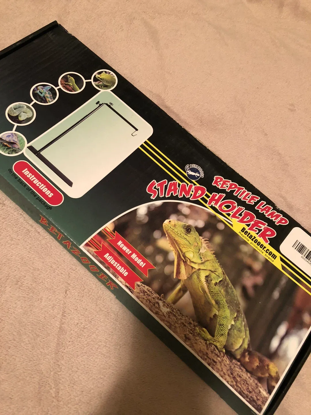 NEW! Reptile lamp stand holder