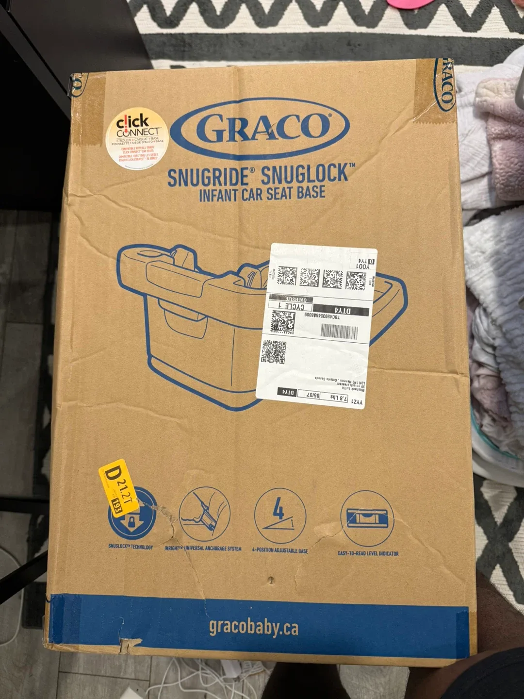 Graco SnugRide SnugLock Infant Car Seat Base image indicator(5)