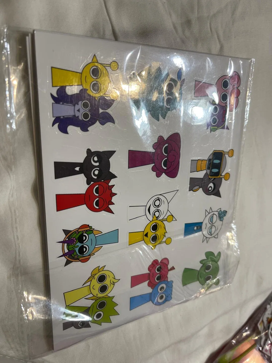 New Sprunki Stickers Birthday Decorations - 4 Sheets image indicator(3)