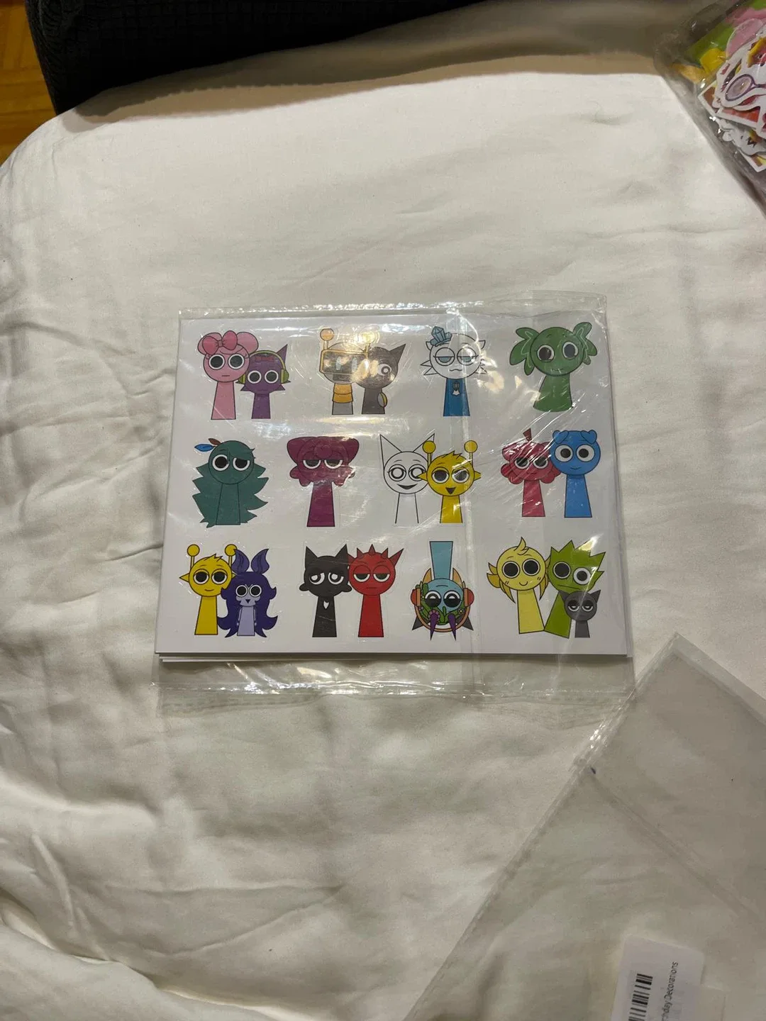 New Sprunki Stickers Birthday Decorations - 4 Sheets image indicator(6)