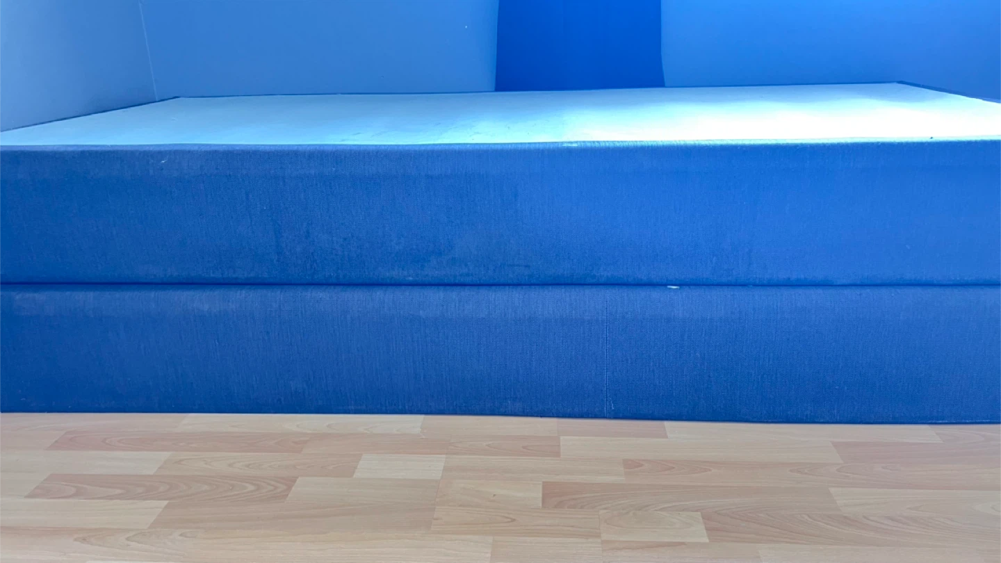 1 Box Bed Frame - Blue - photo 4