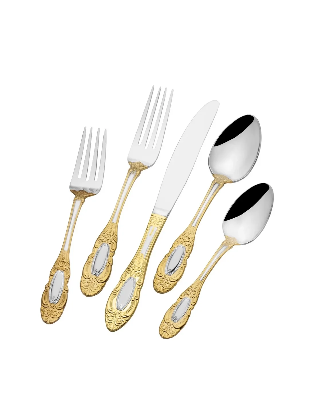 St. James Countess 60pc Flatware Set for 12