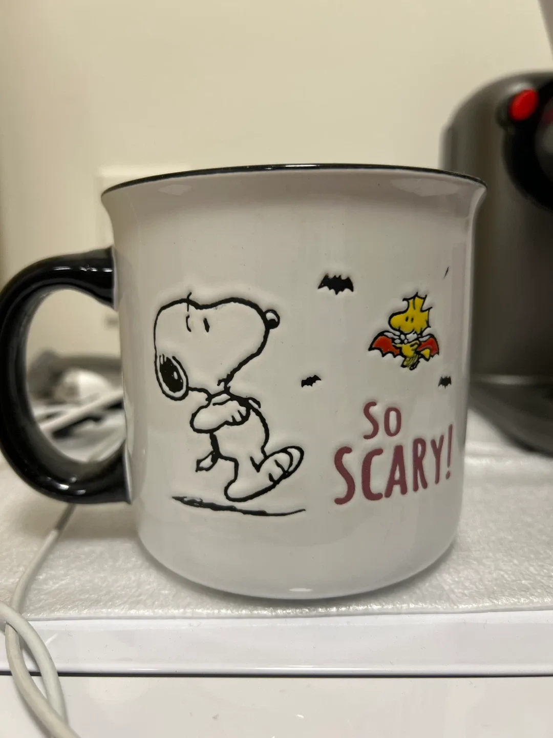 NEW!! Snoopy 'So Scary!' Halloween Mug