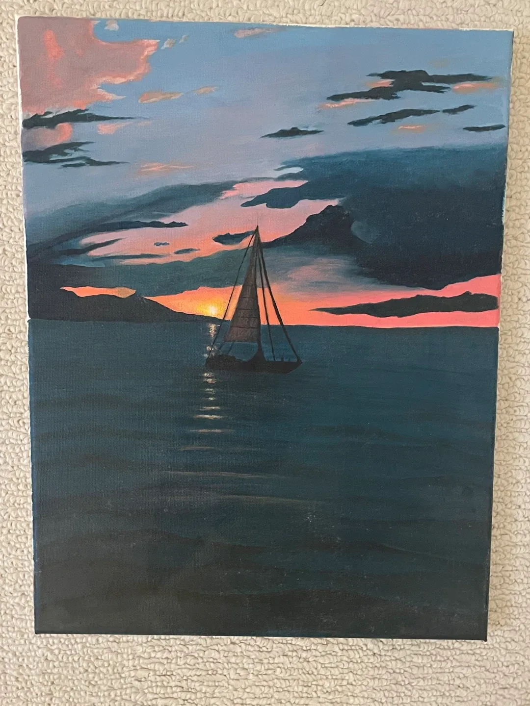 Original Acrylic Painting on Canvas