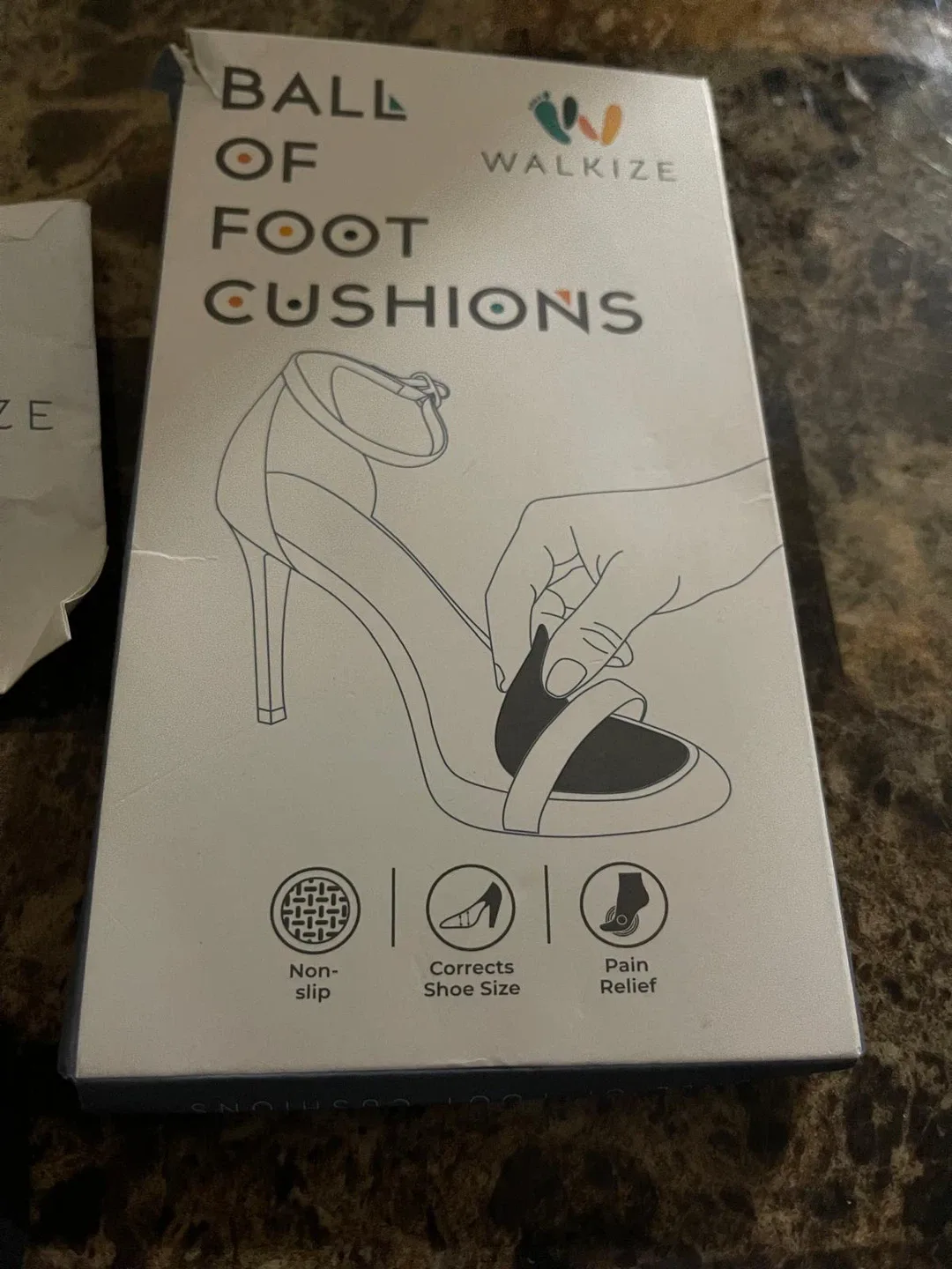 Walkize Ball of Foot Cushions - New in Box image indicator(5)