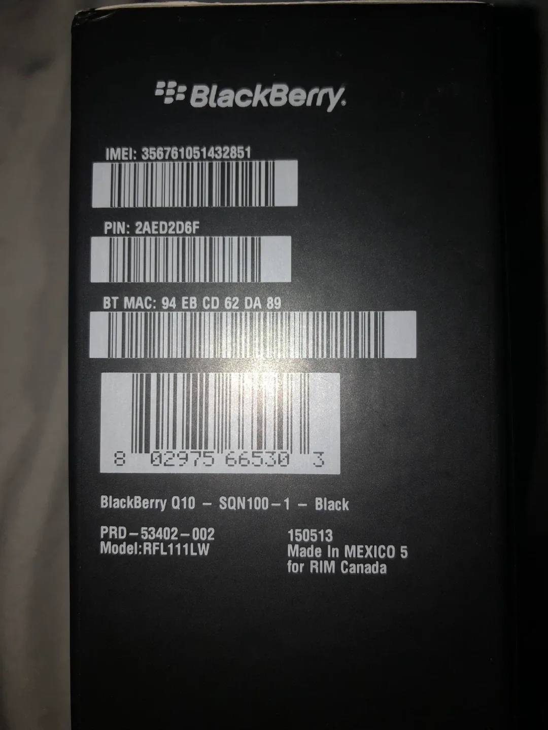 BlackBerry Q10 Smartphone - Box Included image indicator(7)