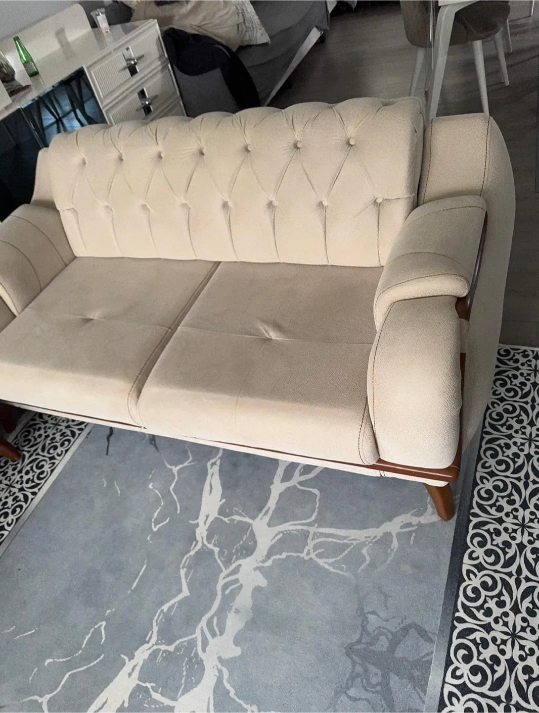 Beige Sofa and Armchair Set image indicator(3)