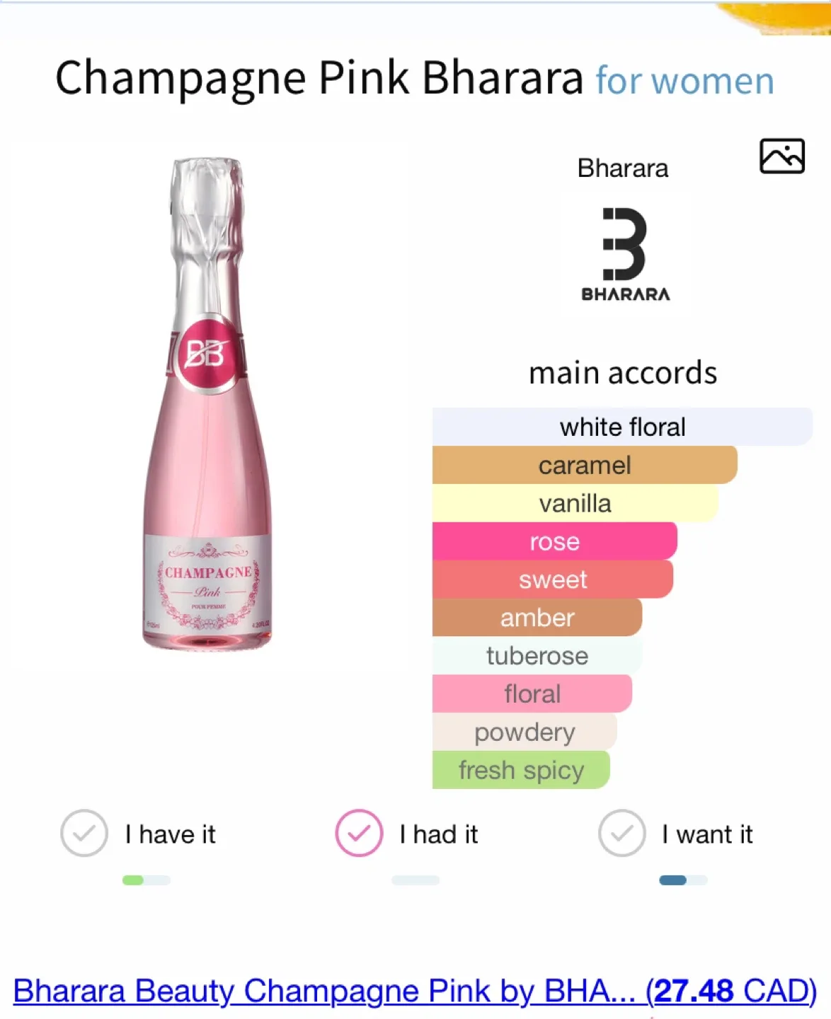 Bharara- Champagne Pink image indicator(2)