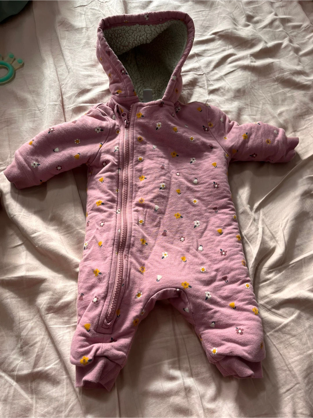 Baby fleece buntings