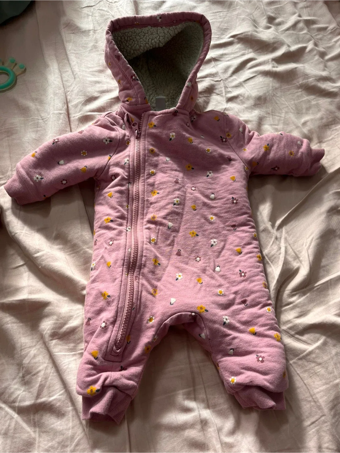 Baby fleece buntings