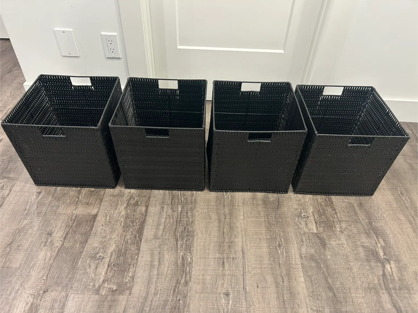 IKEA KALLAX  shelf bin inserts, 4 for $10