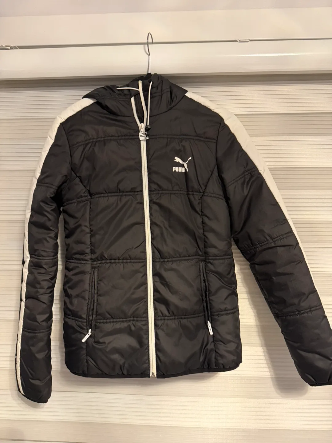 Puma Padded Jacket - Black & White