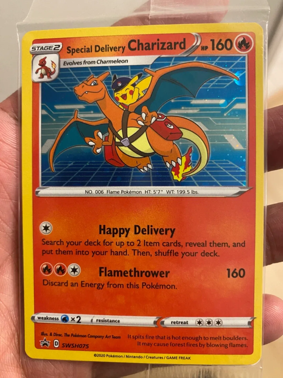 Special Delivery Charizard Pokémon Card