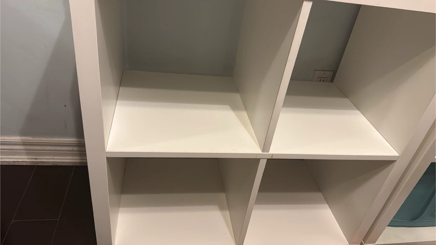IKEA Kallax Shelf Unit - White - photo 4