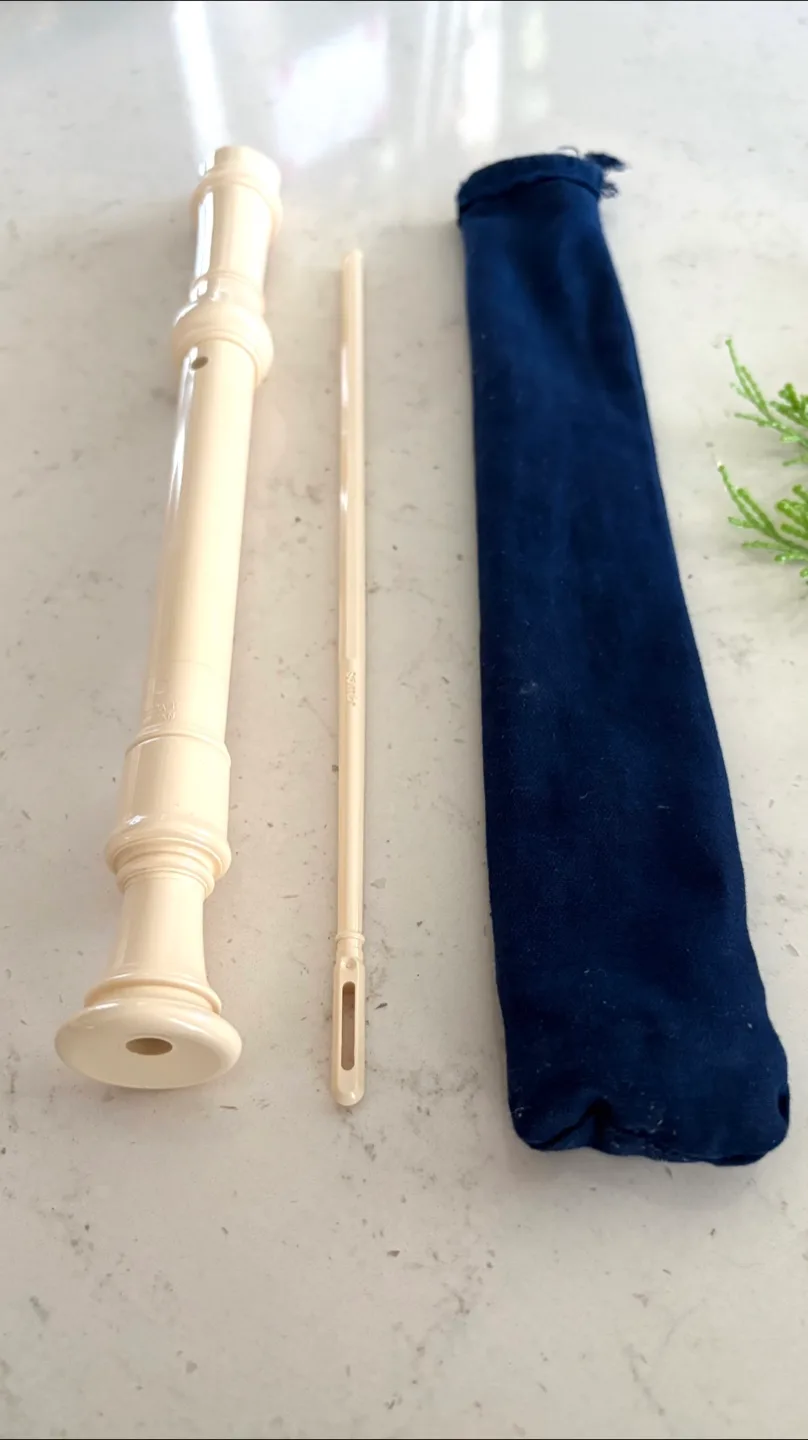 Yamaha Recorder with Cleaning Rod & Case image indicator(3)