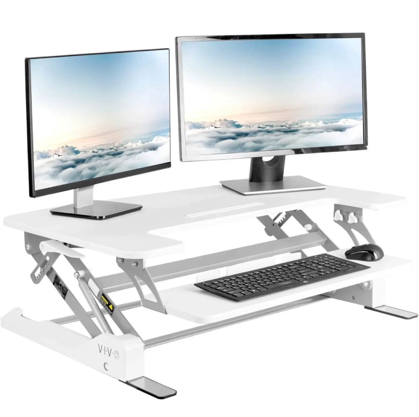 VIVO Standing Desk Riser - Adjustable Sit-Stand Desk