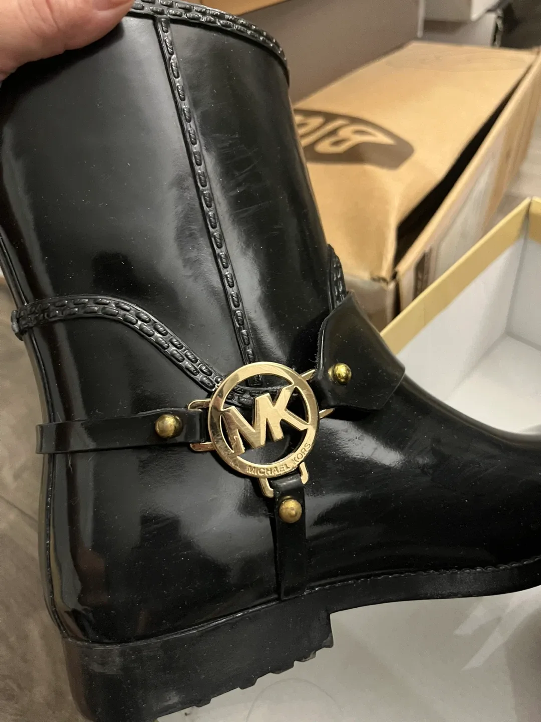 Michael Kors Black Boots image indicator(2)