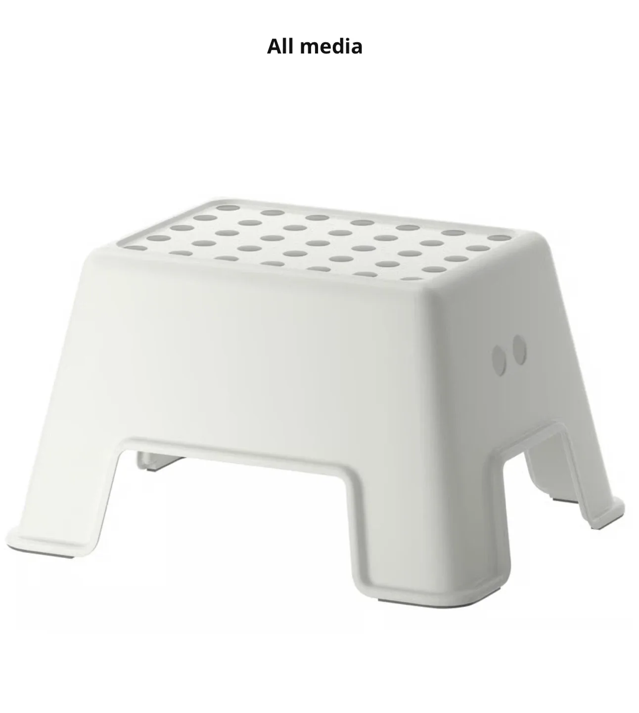 IKEA BOLMEN Step Stool - White