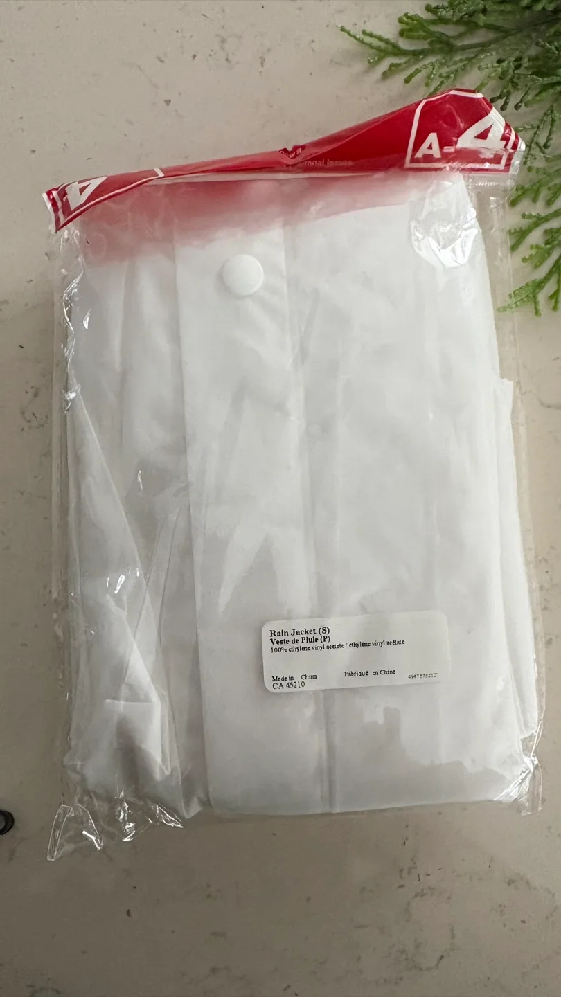 Daiso Japan Rain Jacket - Size S - New in Package image indicator(2)