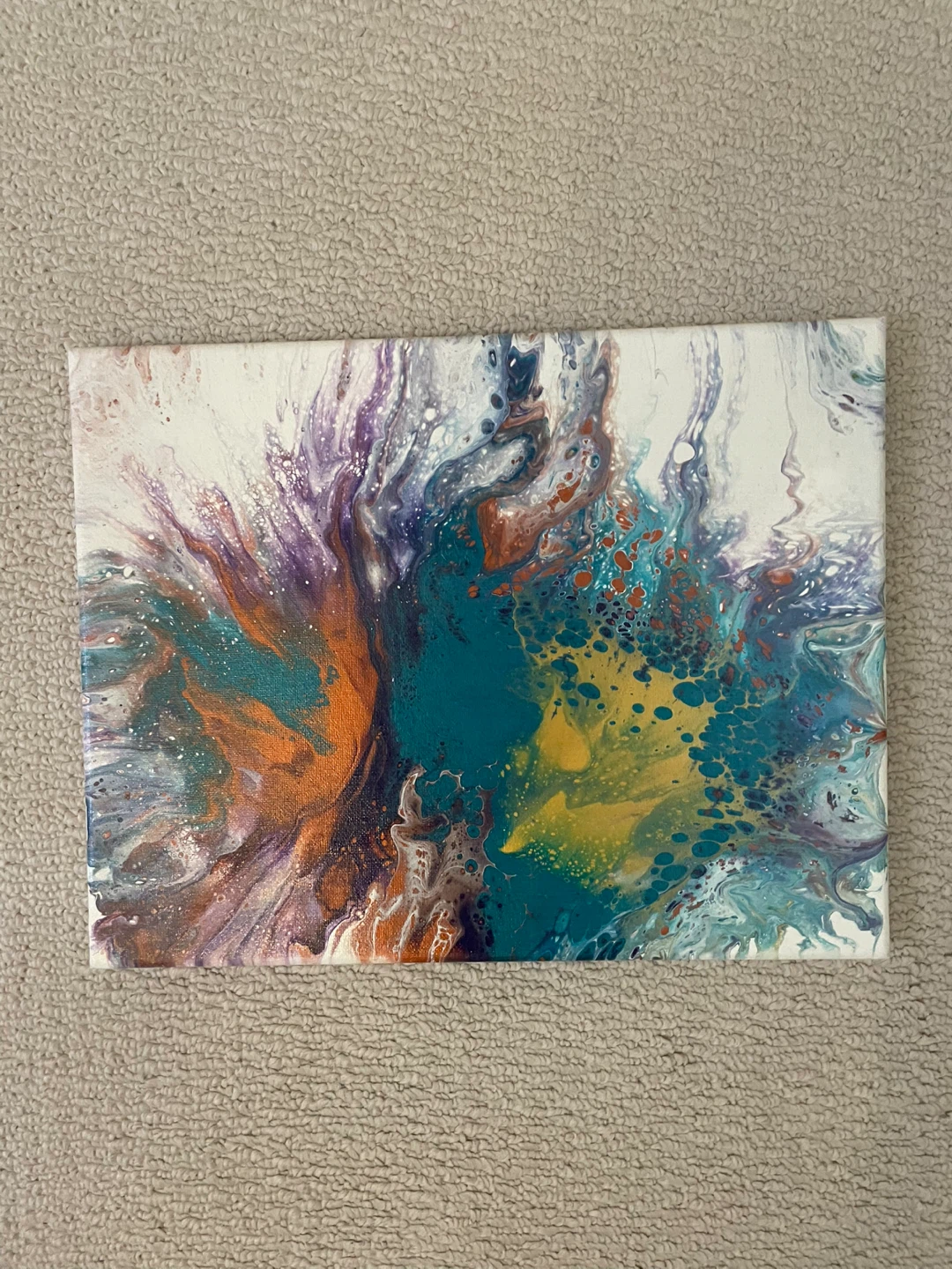 Abstract Acrylic Art Painting