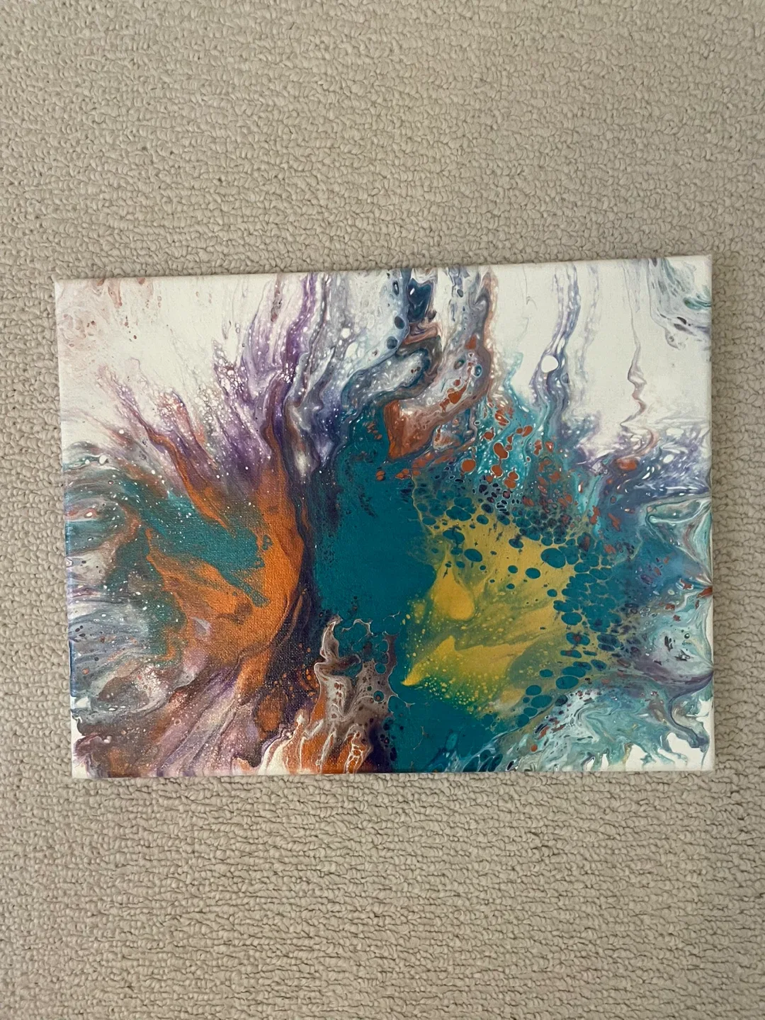 Abstract Acrylic Art Painting
