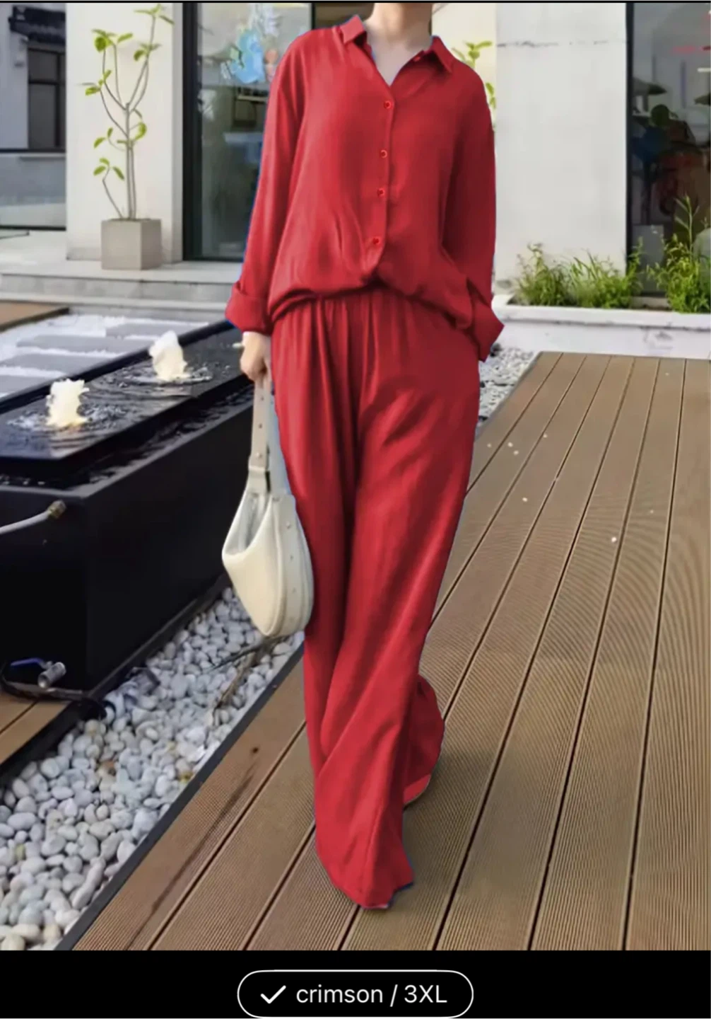 Crimson 3XL Women's Lounge Set - photo 2