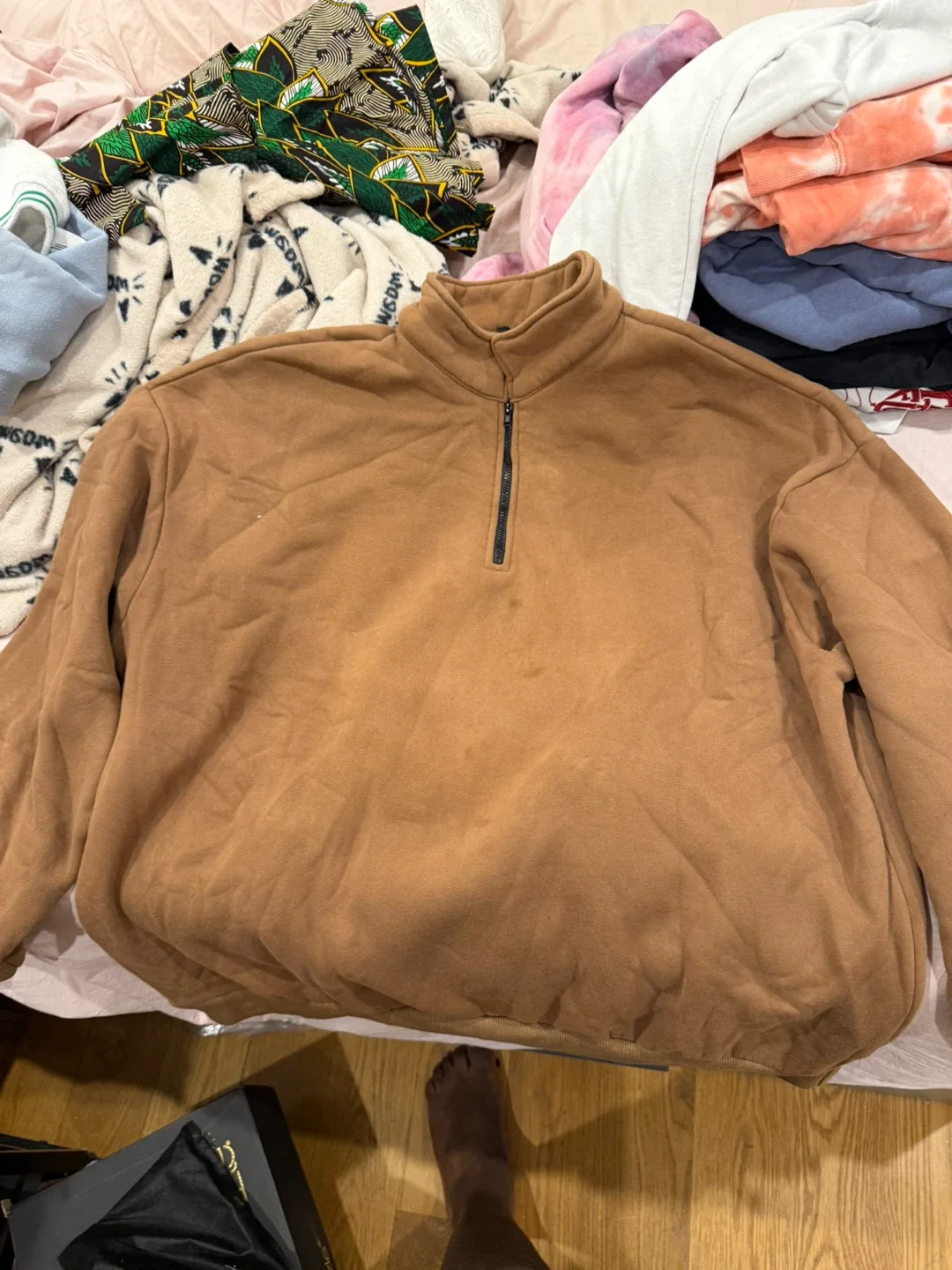 Trendy Queen Brown Pullover
