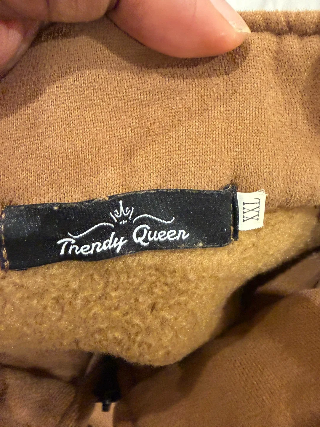 Trendy Queen Brown Pullover image indicator(2)