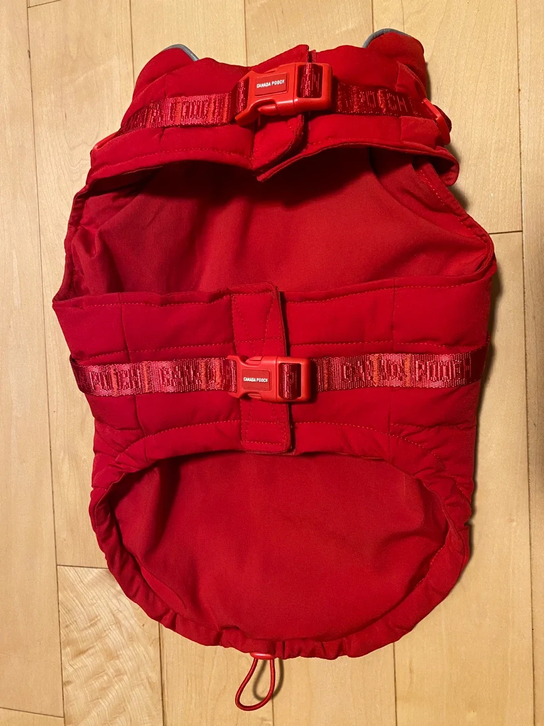 Canada Pooch Dog Puffer Jacket - Red 14” image indicator(2)