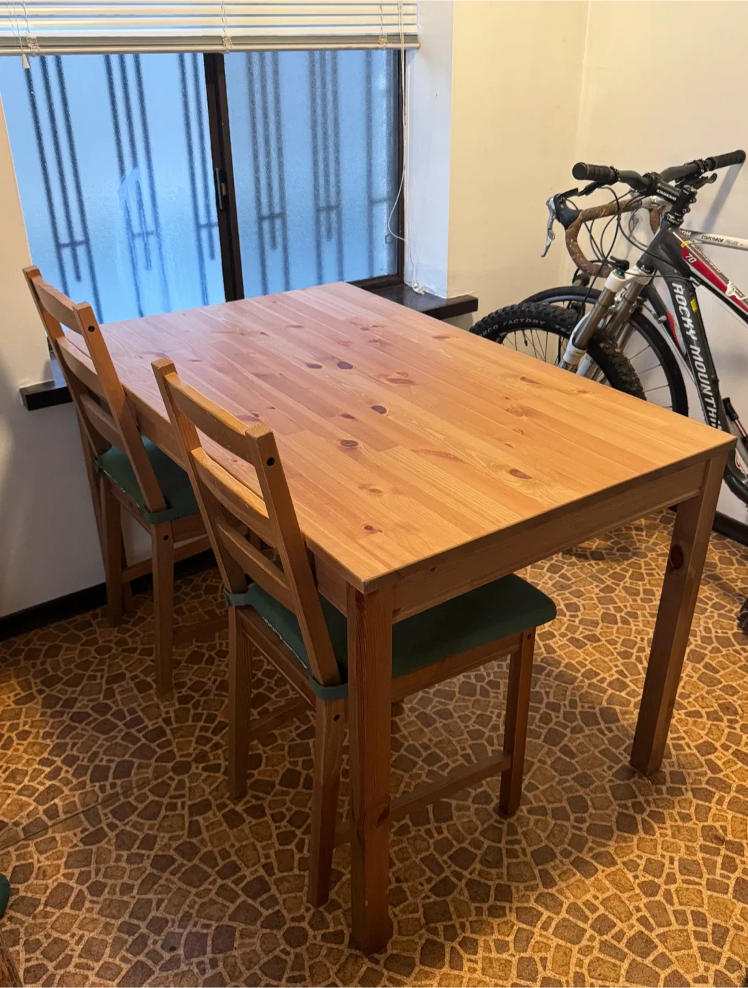 IKEA Dining Table with 2 Chairs