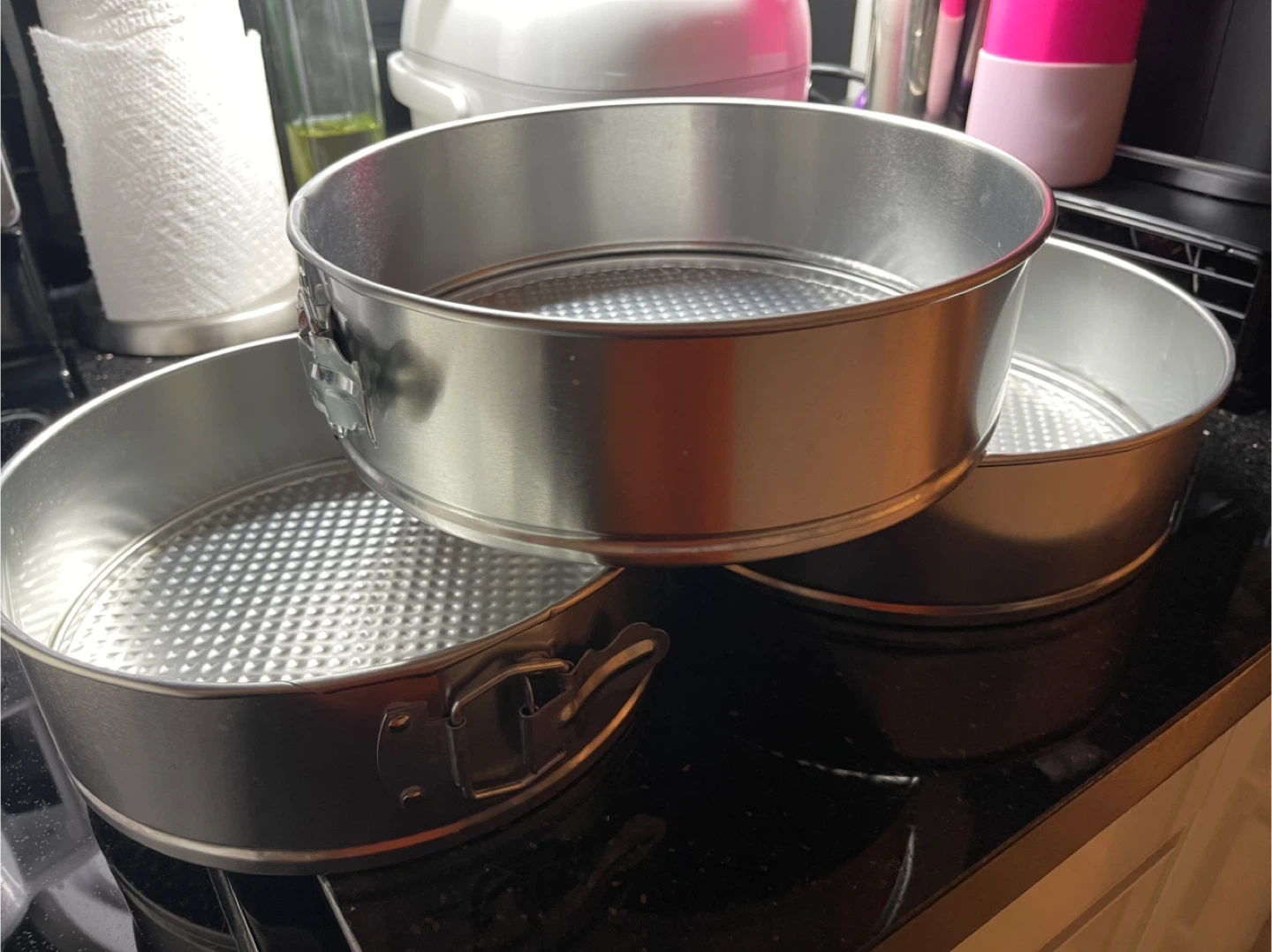 Set of 3 Round Cake Pans