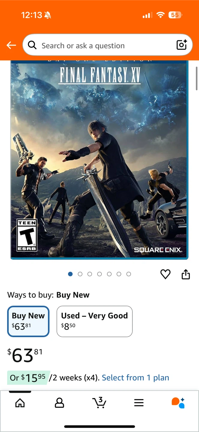 Final Fantasy XV - PS4 Game