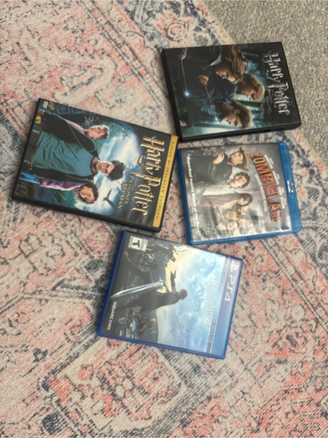 Harry Potter DVD Set & Zombieland Blu-ray