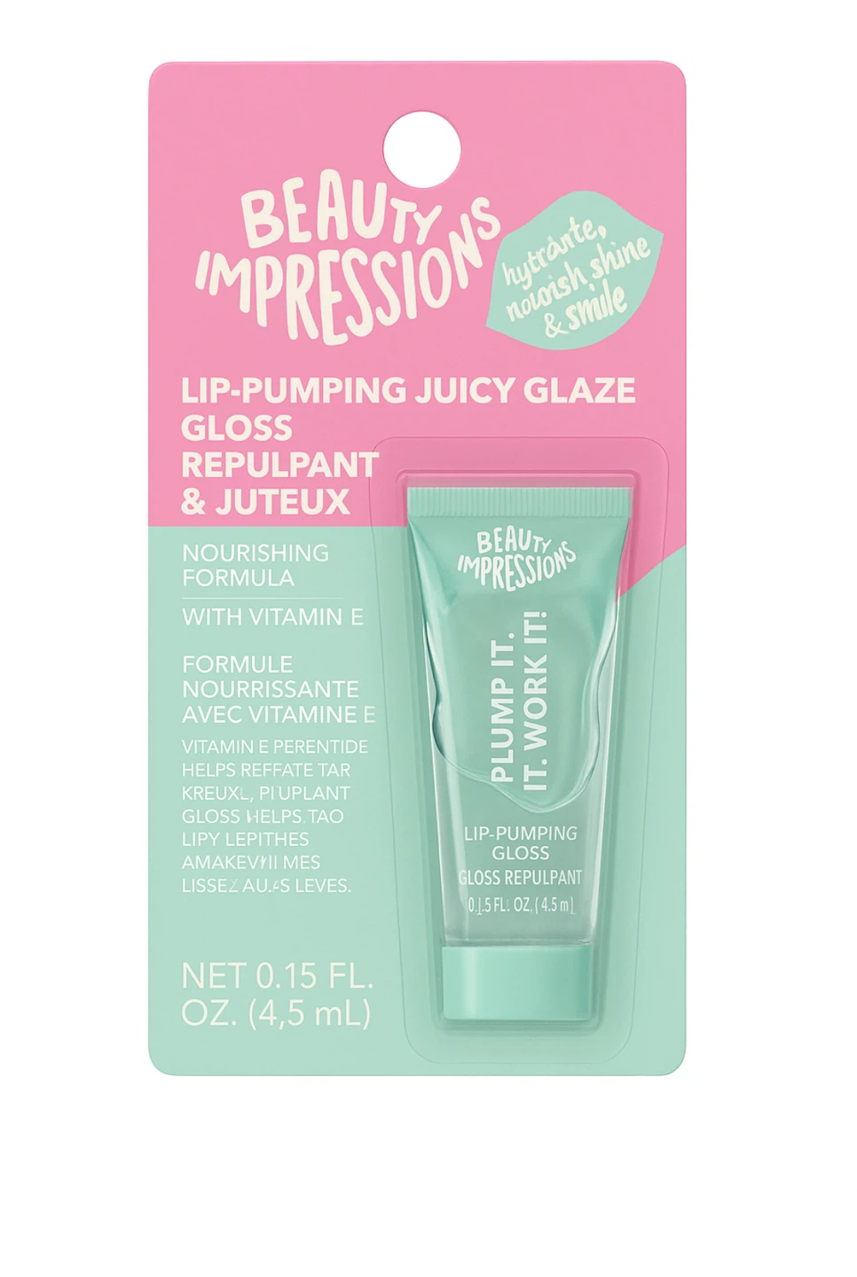 Beauty Impressions Lip-Pumping Juicy Glaze - New