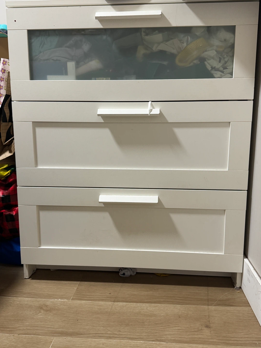 IKEA  3-Drawer Chest - White - photo 4