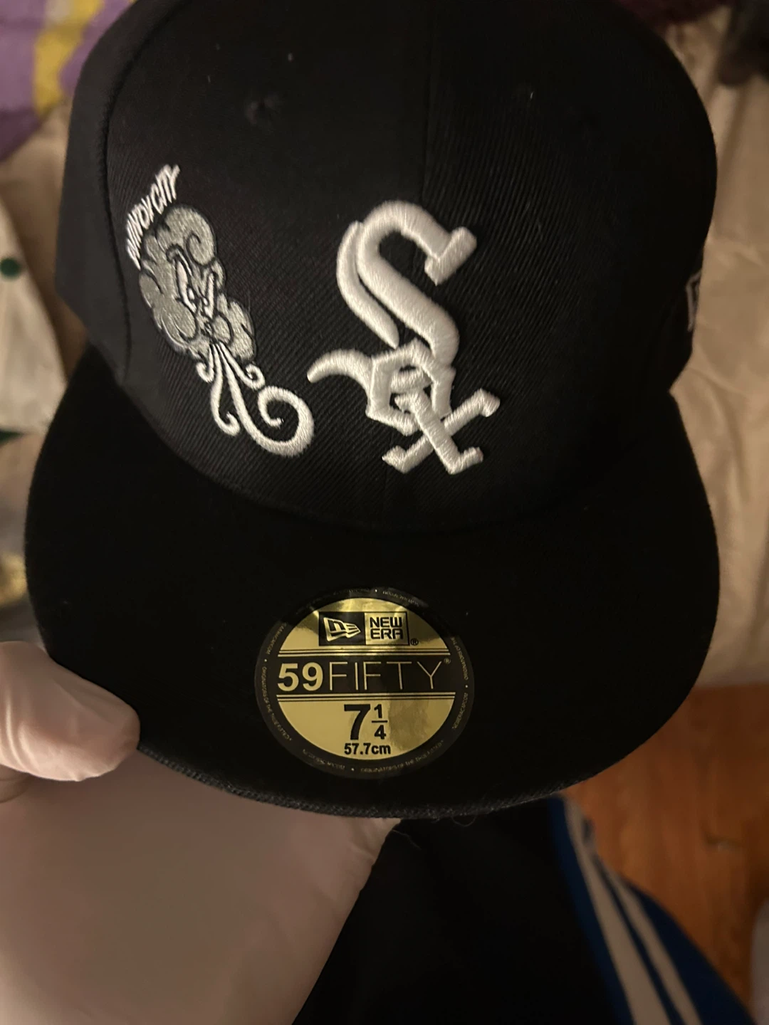 New Era Chicago White Sox 59FIFTY Pizza Hat Size 7 3/8