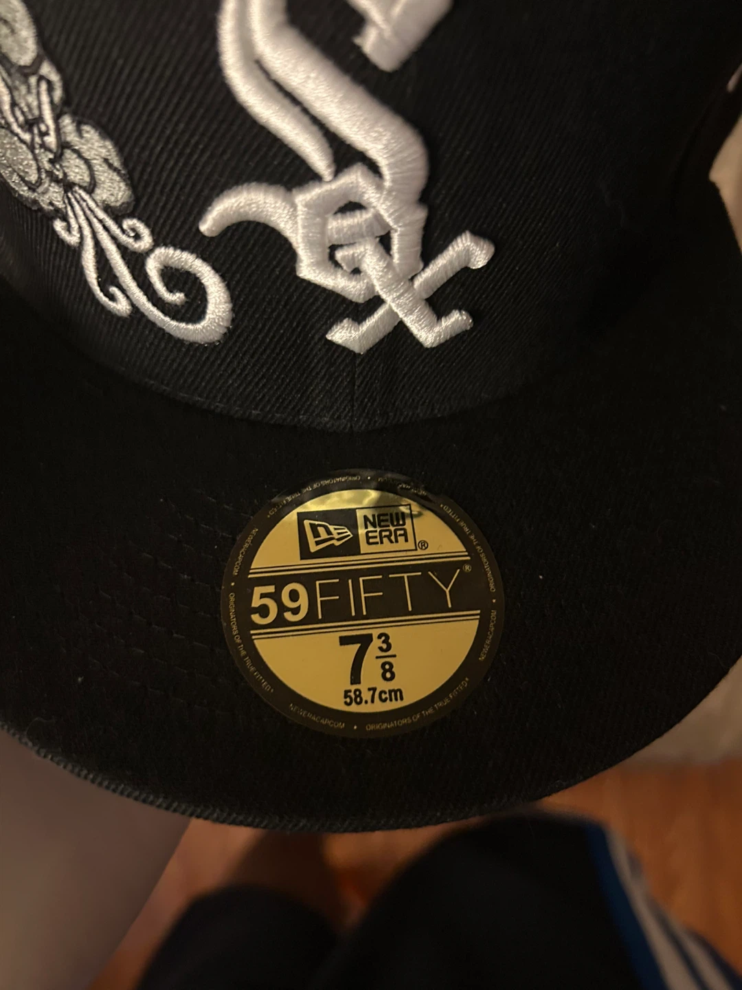 New Era Chicago White Sox 59FIFTY Pizza Hat Size 7 3/8 - photo 2