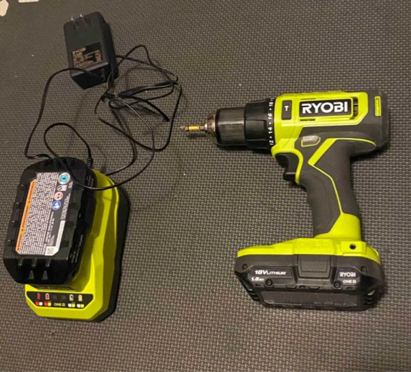 Ryobi 18V ONE+ Cordless Drill Kit
