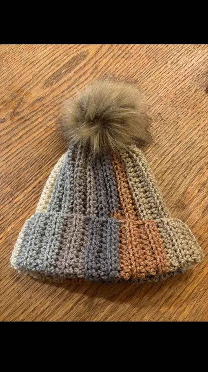 Handmade crochet toques