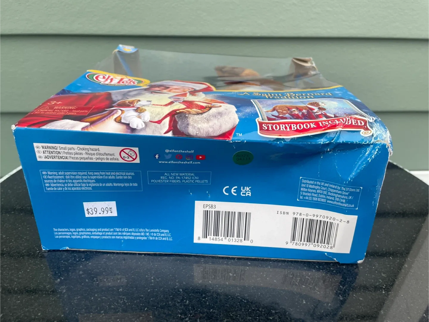 Elf Pets Saint Bernard Plush Toy image indicator(5)