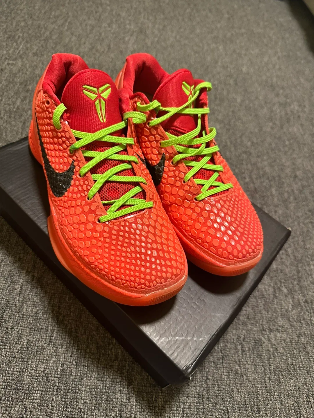 Nike Kobe 6 protro reverse grinch