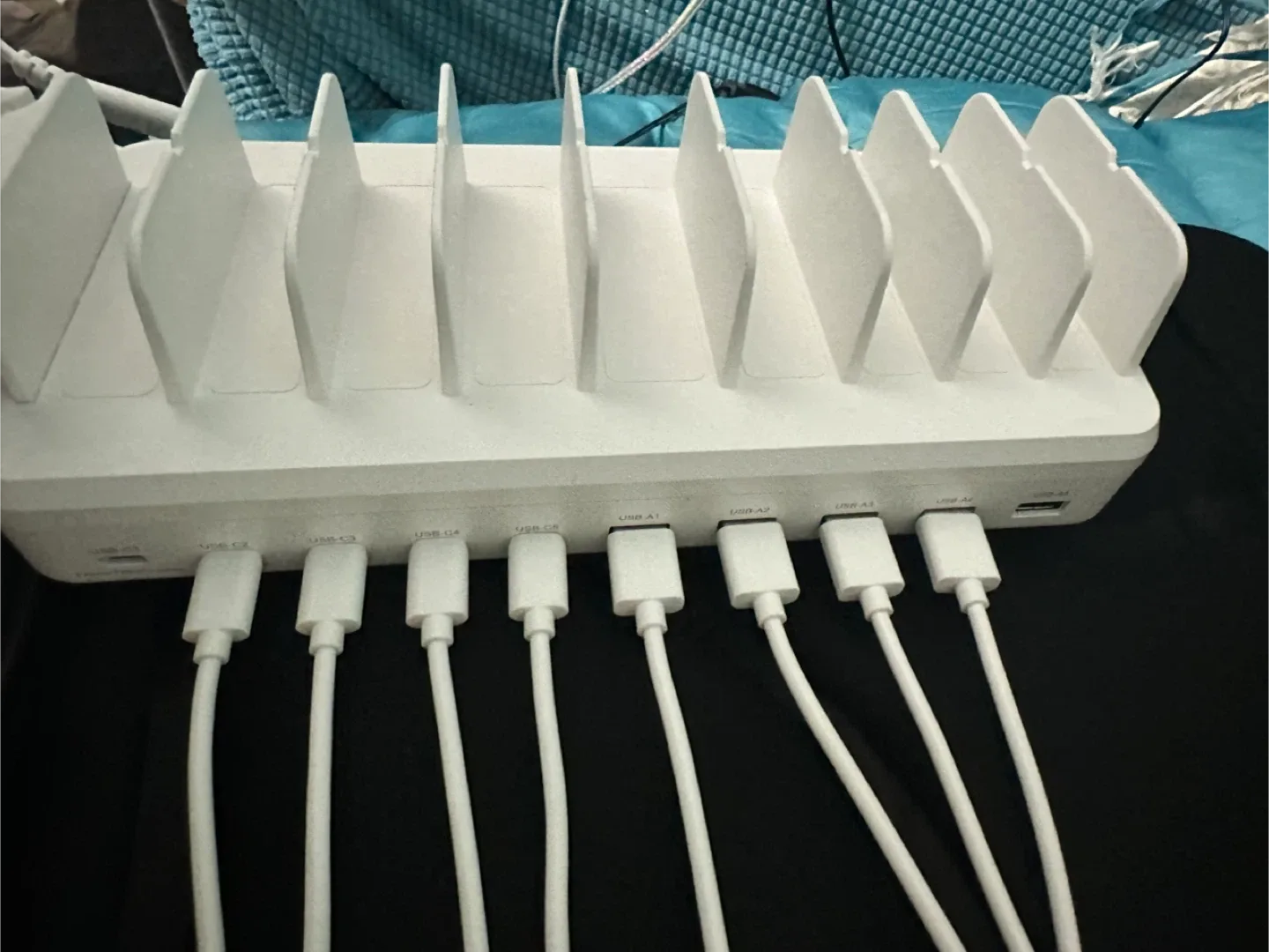 285W 10-Port Fast Charging Station image indicator(2)