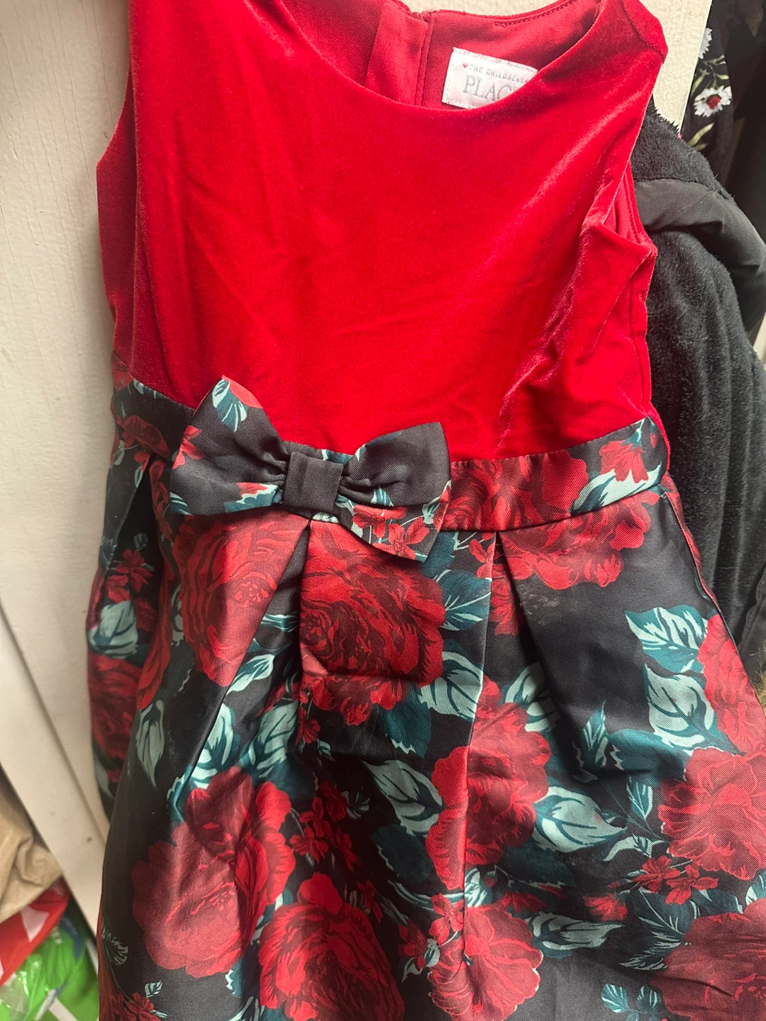 The Children's Place Red Floral Dress - photo 2