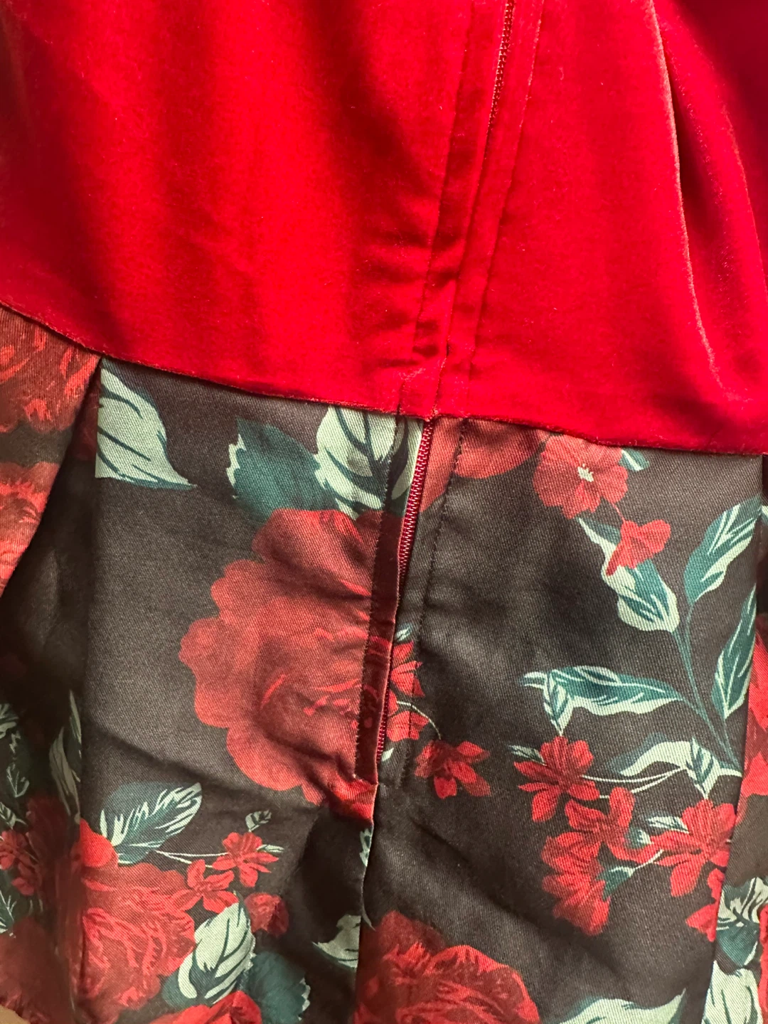 The Children's Place Red Floral Dress