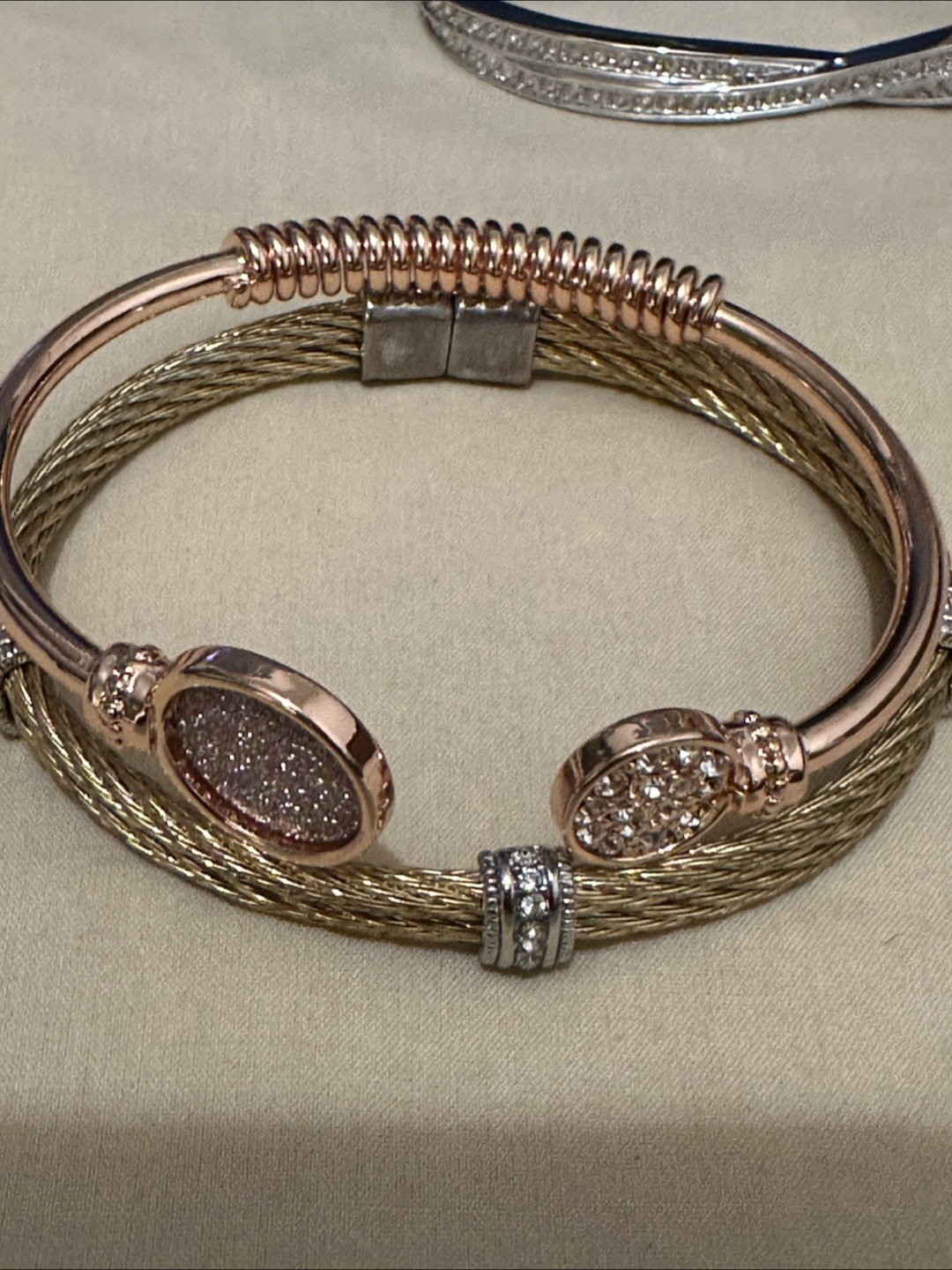 Rose gold bracelet